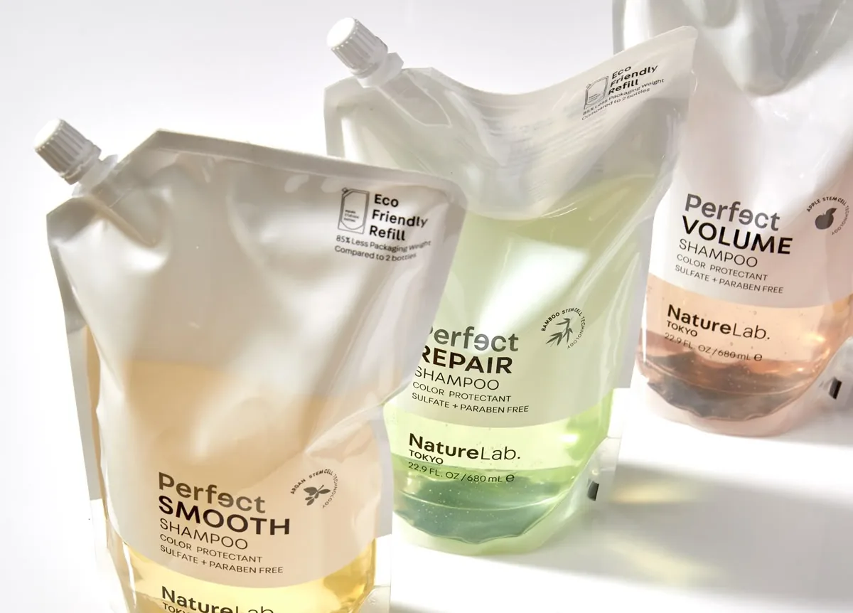 Иллюстрация: Refill Pack упаковка: экономичная система дозатора для бытовой химии